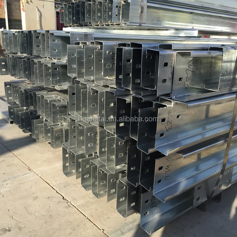galvanized u beam steel U channel structural steel c channel / C profile price Purlin