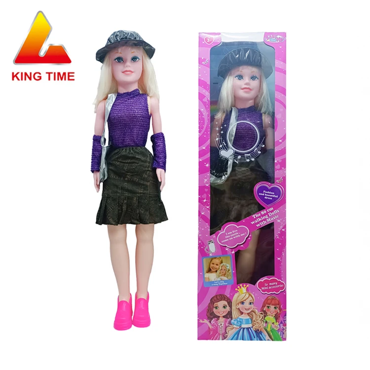 Kids Toy Hobbies doll Gift Box Beautiful Plastic Toy Vinyl Body Girl Doll With Pretty Dress For Girls DIY Toys