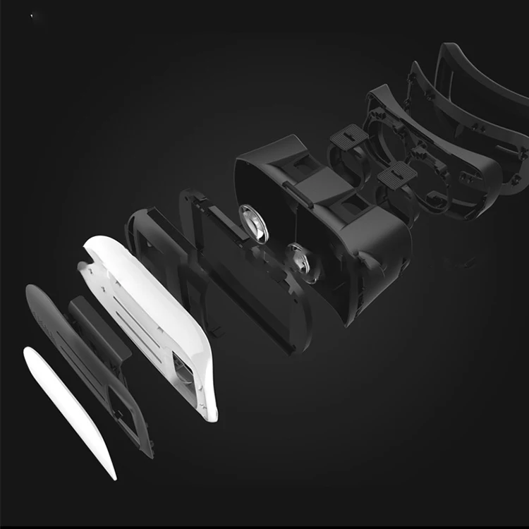 Direct 3d virtual reality second generation VRBOX3D glasses mobile phone private cinema VR glasses