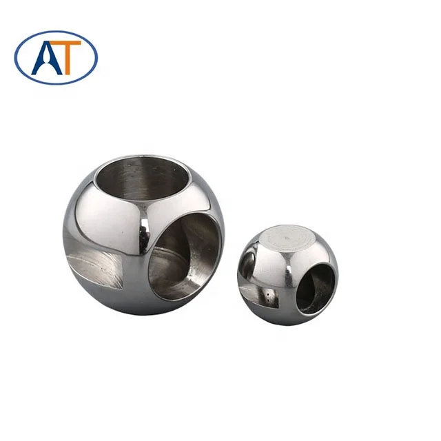 
DN25-DN300 L through way stainlesssteel valve ball as customized 
