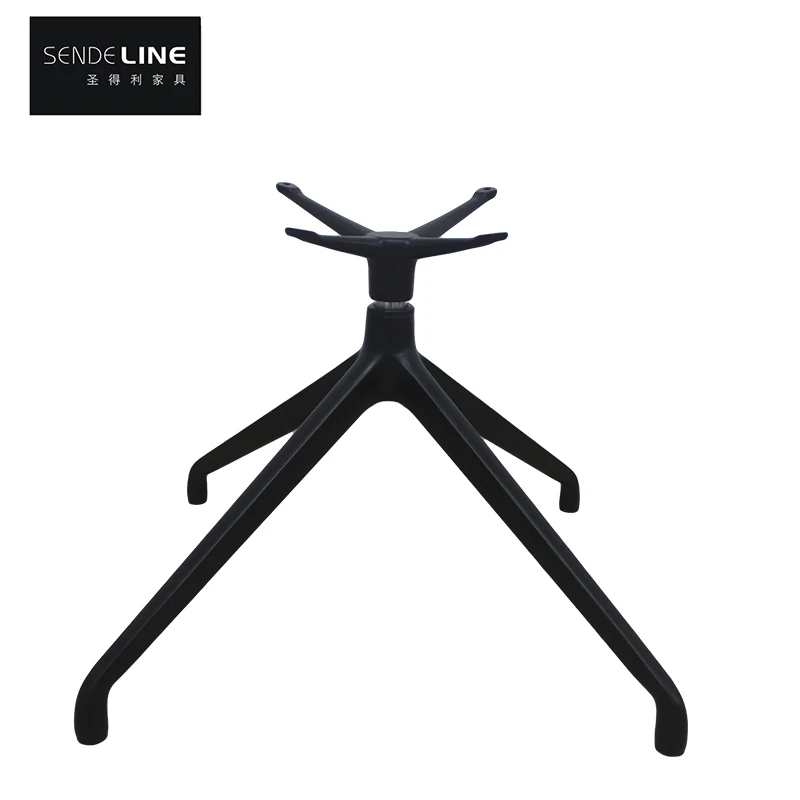 Factory Wholesale 4 Star 5 star high-legged leisure chair, office chair aluminum alloy base accessories, office chair base
