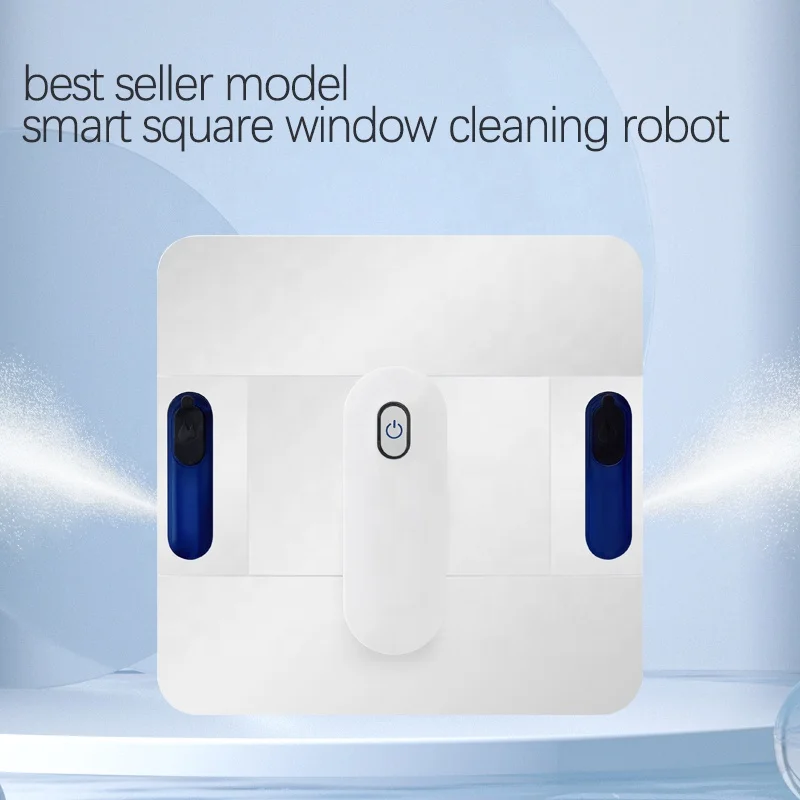 Auto-voice Playing System Wireless Glass Window Washing Robot Windows household cleaning robot pneumatic vacuum cleaner kit