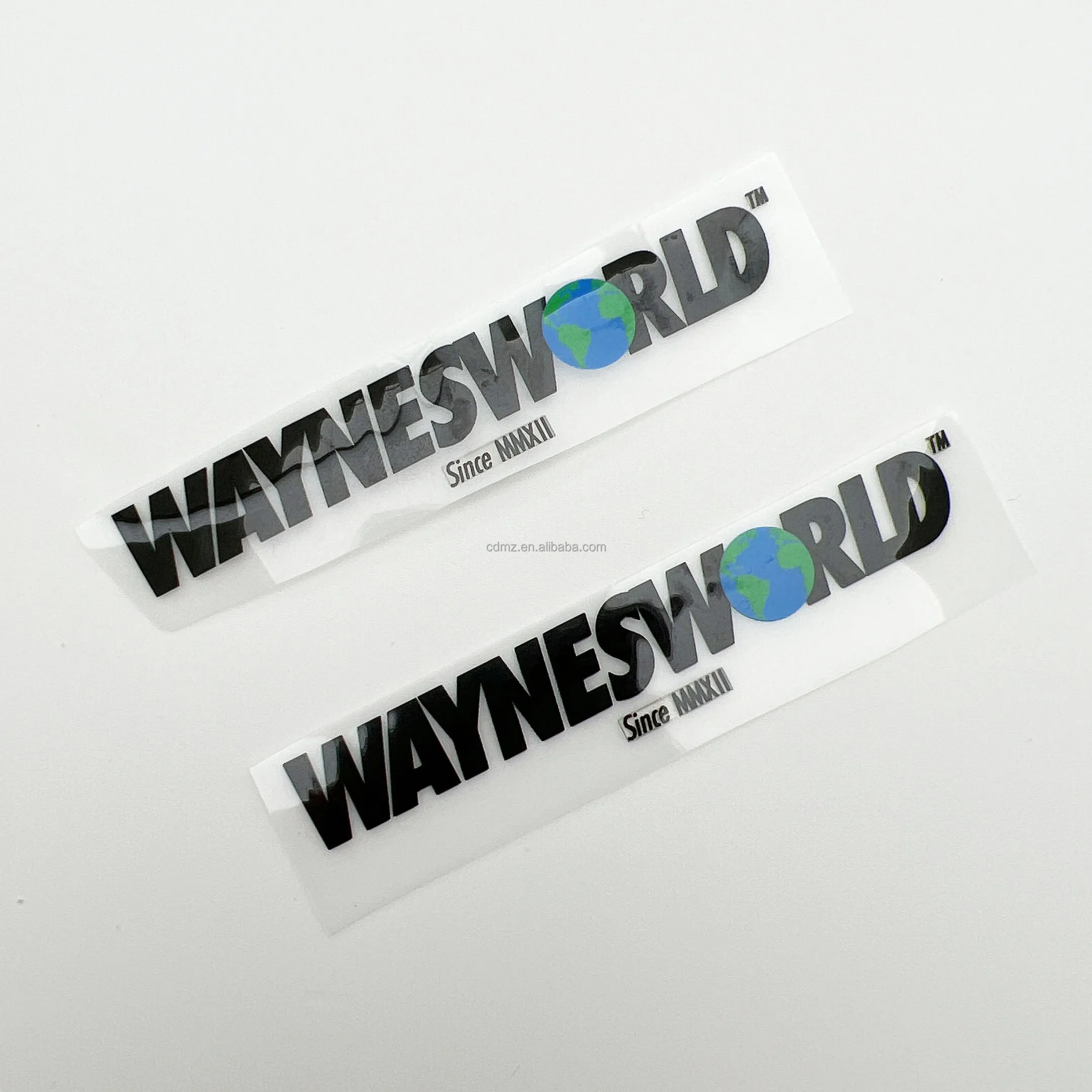 High Quality Custom Logo Printed Cute Bear Pet Heat Transfer Garment Wash Care Labels For T-shirt And Clothes