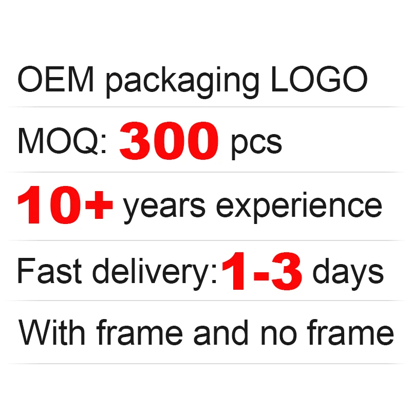 Phone transparent oled note 3 5 7 8 9 lcd screens touch panel  4 6 display with frame for Redmi