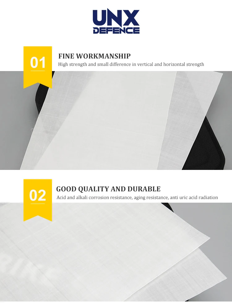 High Strength Bulletproof UD Para Aramid Fiber Fabric Felt Flame Retardant Weave Hybrid Fabric Aramid