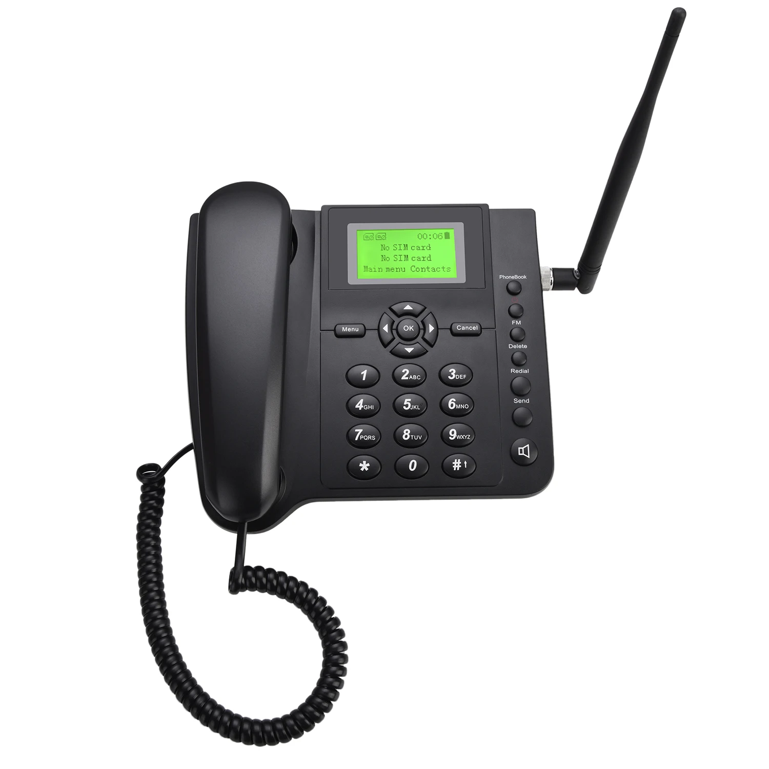 FWP LS960 WCDMA GSM SIM-карта FM вызов ID фиксированный беспроводной Настольный телефон