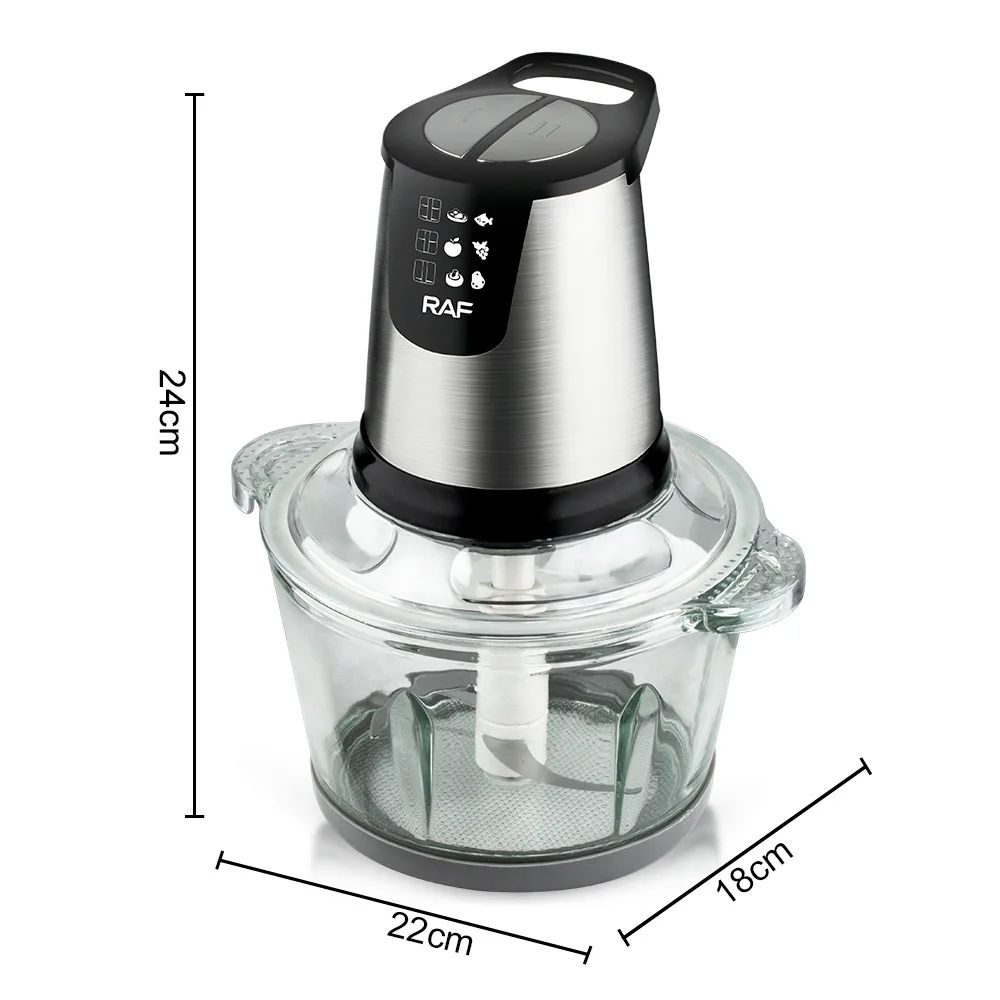 Hot Sell Cheap Factory Price Kitchen Food Meat Mincer Chopper Best Home Mini Stainless Steel 2L Electric Meat Grinder