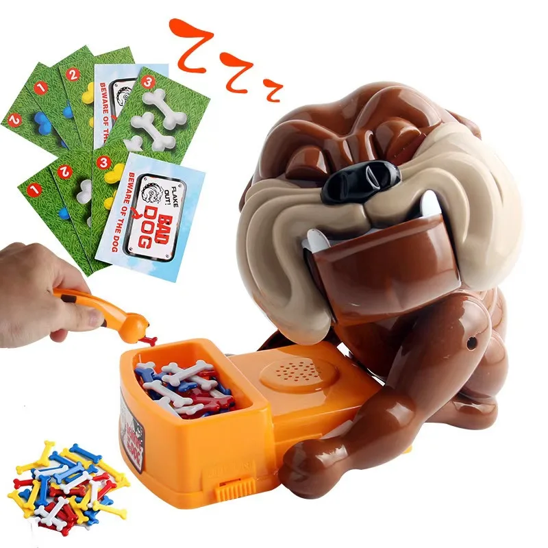 Evil Dog Mouth Bite Finger Game Toys Funny Dentist Bite Joke Toy for Kids Family Prank Tricks Best Decompression Toy