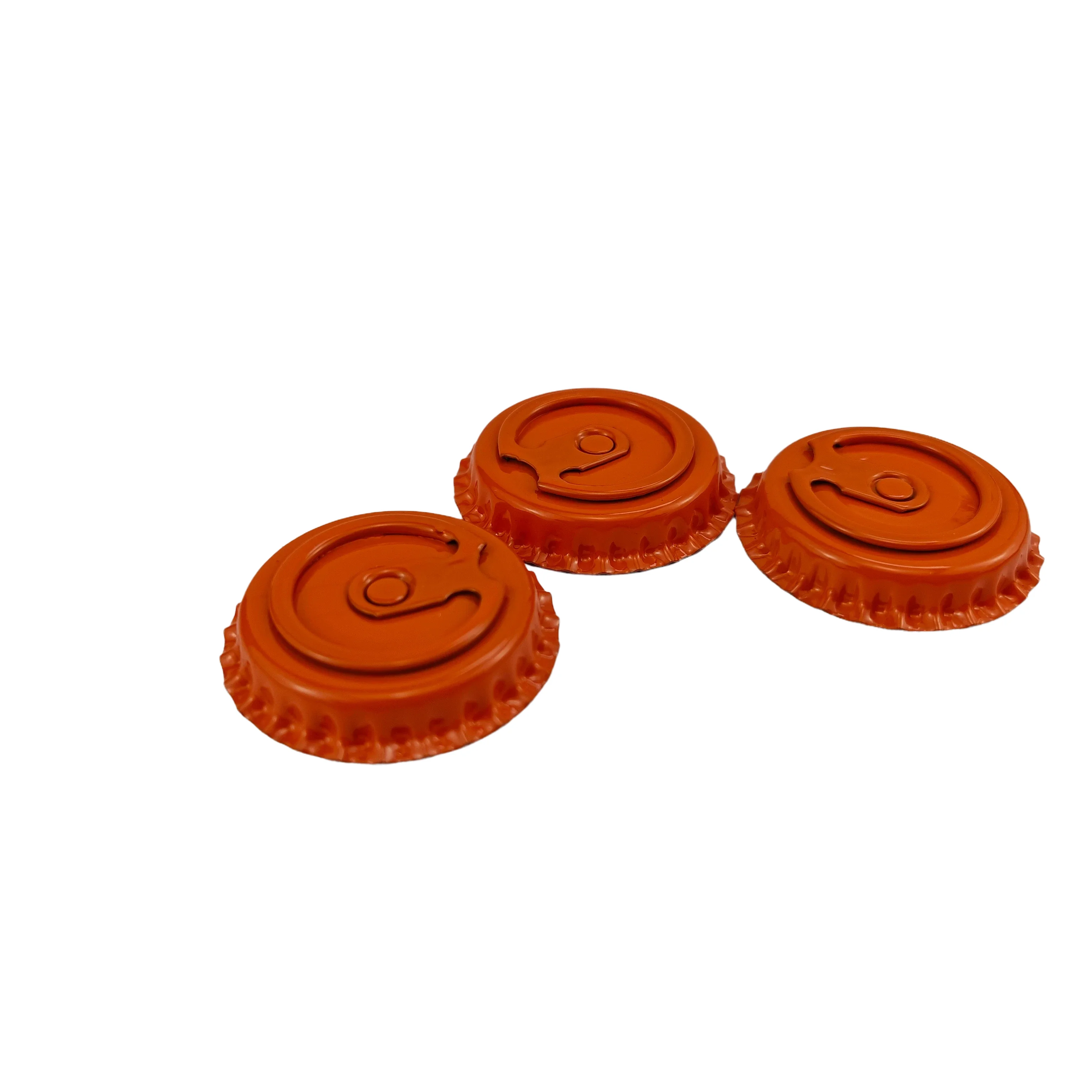 Fast Delivery Easy Open Crown Cap Aluminum Metal Beer Bottle Pull Ring Cap