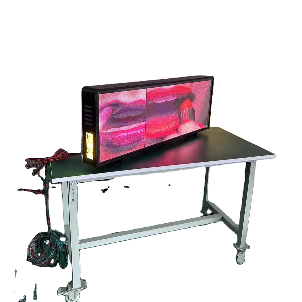 led taxi top display full color P5 outdoor 6000nits high brightness LED display visible in the day and night