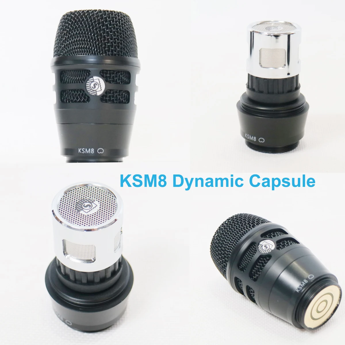 Replaceable KSM8 Dynamic KSM9 Condenser Capsule Core For AD2 ADX2 Handheld Microphones AD4D ULXD QLXD PGX58 PGX24 SLX24 SM