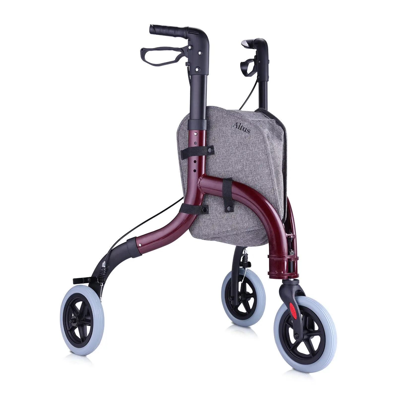 New foldable scooter aluminum alloy light walker with wheel walker