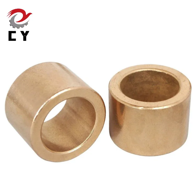 Powder metal Sintered Metal sleeve oil bearing tubing bronze bushing