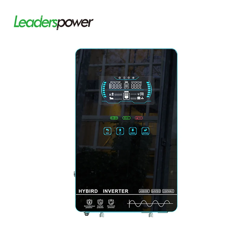 Hybrid Solar pv Inverter 4500W 6500W 7200W and WiFi Monitoring Function ready to ship