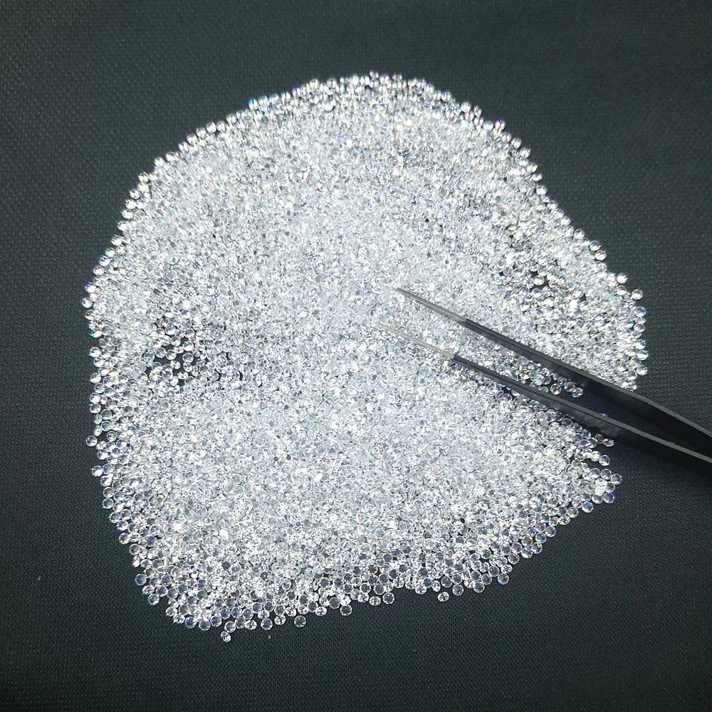 Cultivate Diamonds Factory Supply Artificial Lab Synthetic CVD Loose Diamonds Spot DEF Centilite Crushed Diamonds