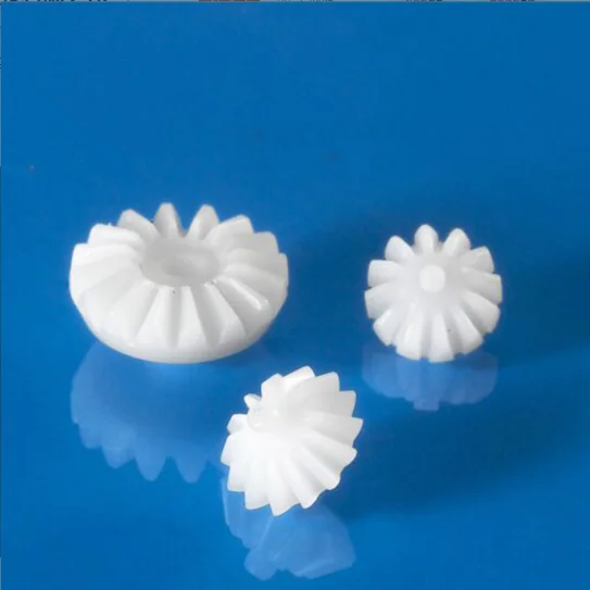plastic parts manufacturer Non - standard high precision plastic spiral bevel gear segment gear for toys plastic helical gear