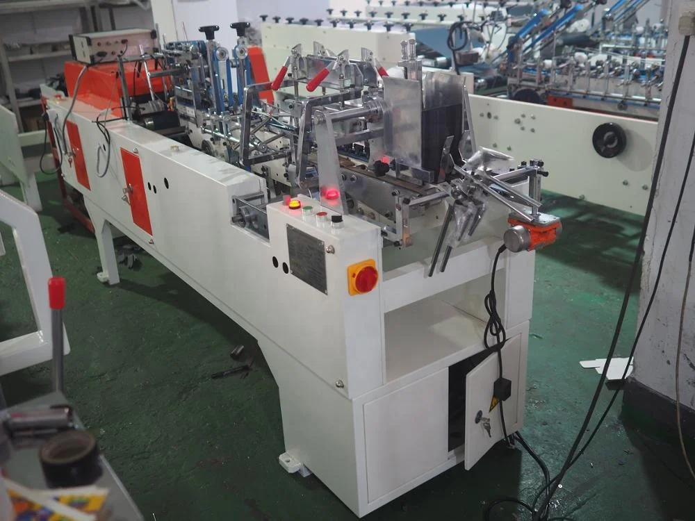 High Speed Automatic Mini Box Small Carton Folding Gluing Machine