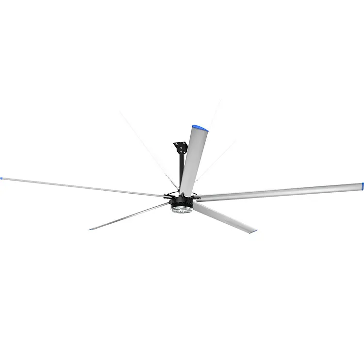 hvls big ceiling fan motor solar air cooling large industrial hvls ceiling fans big ass hvls fan 18ft 6.1m