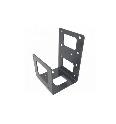 high precision sheet metal fabrication powder coated Heavy Duty Wall Mounting Steel U Shaped Shelf Brackets