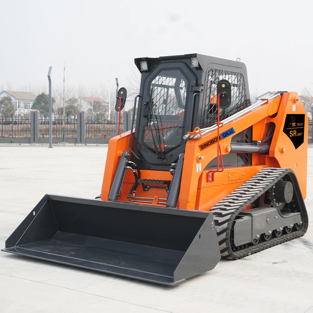 China Hot Selling Mini Skid Steer Loader Skid Steer Loader With Attachments Mini Skid Steer Loader