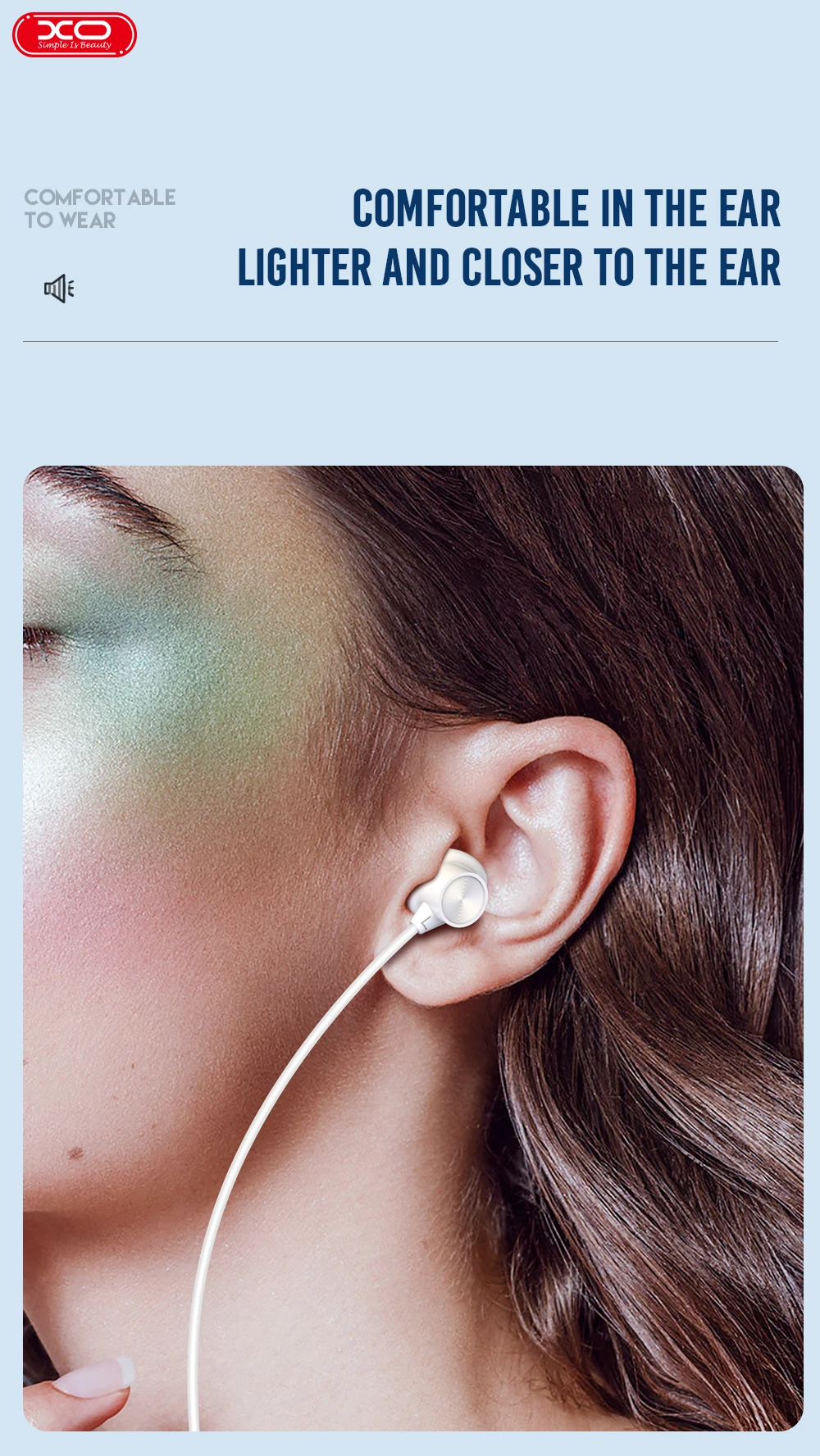 XO EP42 Type-c  Music  Earphone  Headphone Earphone  Stereo Earbud Wire  In Ear For Mobile Phone