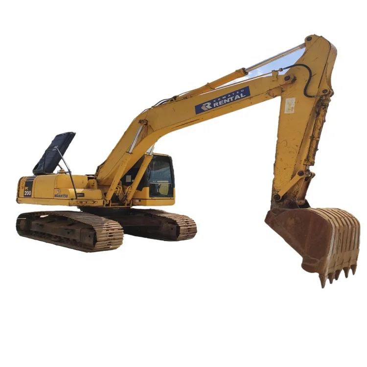 Used Japan Construction Machine Komatsu PC200-7 Excavator Used Heavy Digger Excavator