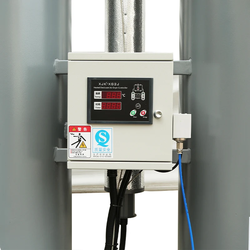 1.5 Hp Air Dryer Membrane Air Dryer 3.8m3/min energy-saving twin tower Heatless Adsorption compressed air dryer