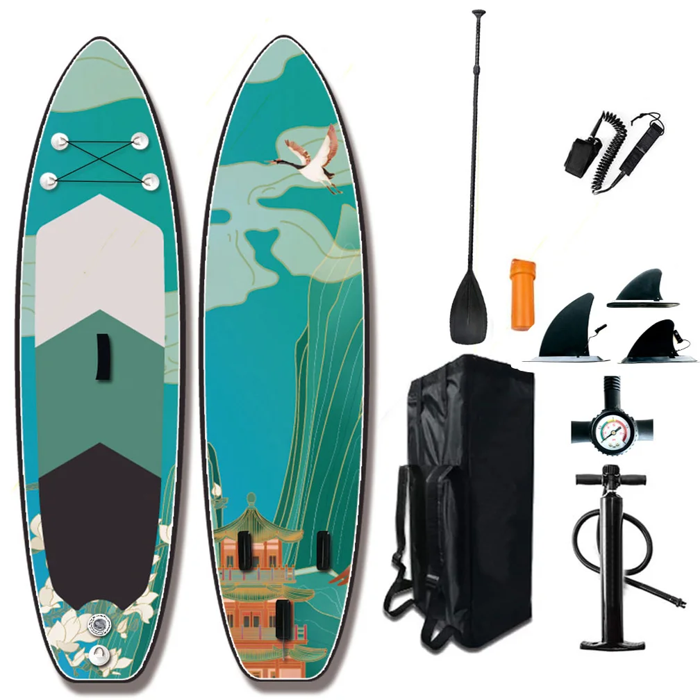 top selling stand up paddle board inflatable SUP with pedal