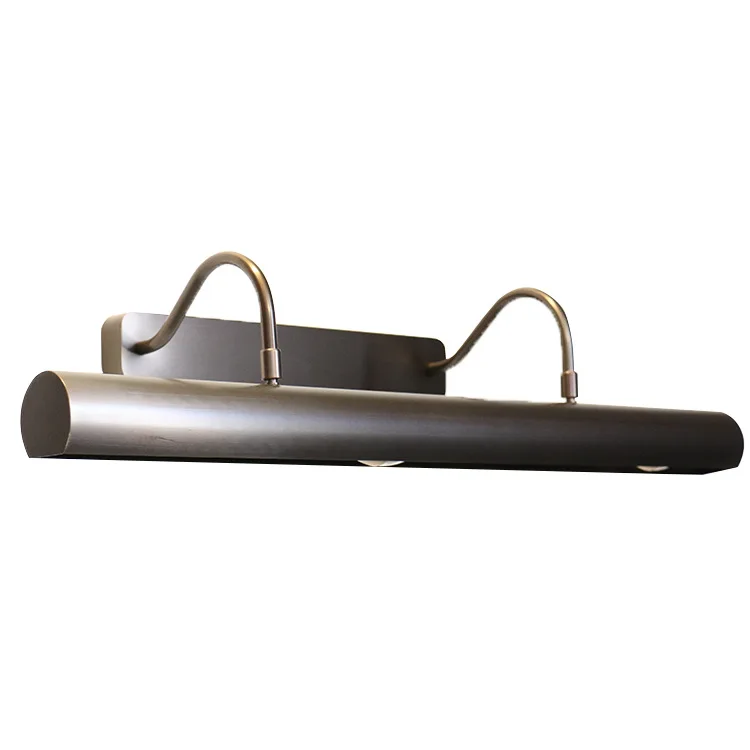 Modern LED Mirror Wall Lamp Head adjustable Hotel Black Bronze Picture Wall Lamp