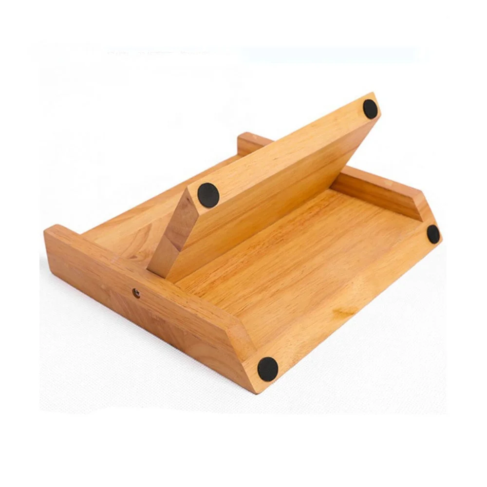 Magnetic Knife Block Rubber Wood Household Exquisite Natural Good Stability Magnet Strong Adsorption Cooking Knife Stand Rack