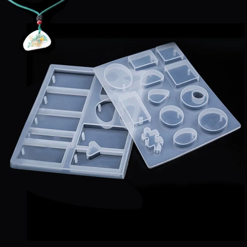 Silicone Resin Casting Molds Including Sphere for Jewelry Resin Craft Making, resin moulds