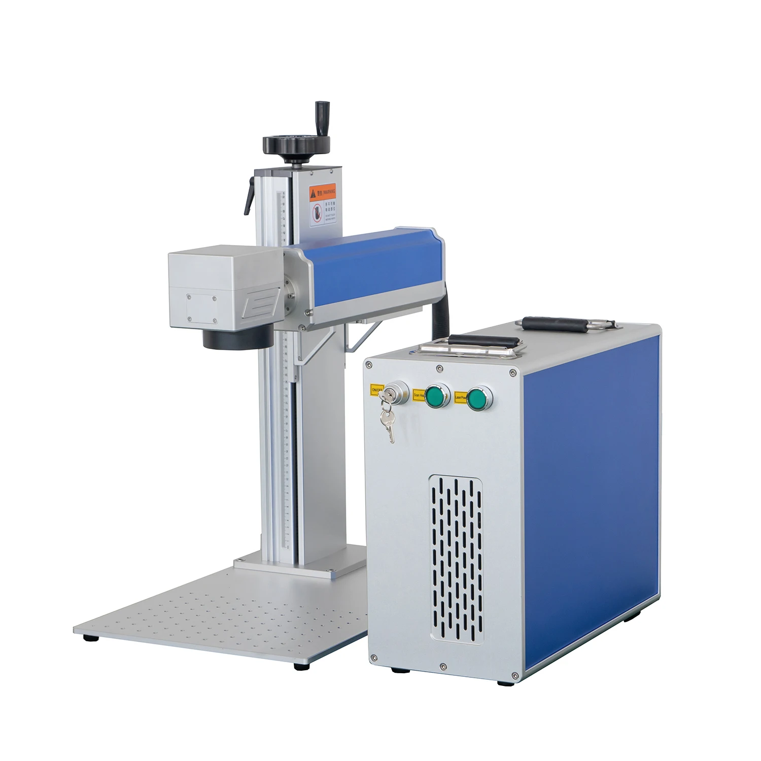 Max Raycus Jpt Fiber Laser Marking Machine Laser Engraver Cutter with Rotary 20W 30W 50W 100W Portable BJJCZ and EZCAD Software
