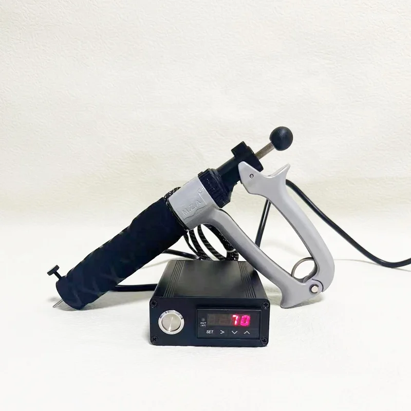 110v/220v Portable Syringes Filling Machine Hand Held Tube Thick Oil Liquid Filling Gun