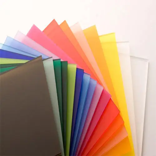 Shuohang factory cast and extruded heat bend transparent colorful 1250*2450mm 3mm thick cast acrylic sheet