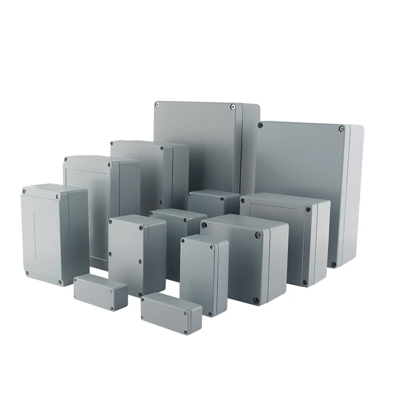 Electronic Anodizing Die Cast Outdoor Waterproof junction alloy Aluminum Aluminium Box Case Enclosure Custom Extrusion Extrude (62541864001)