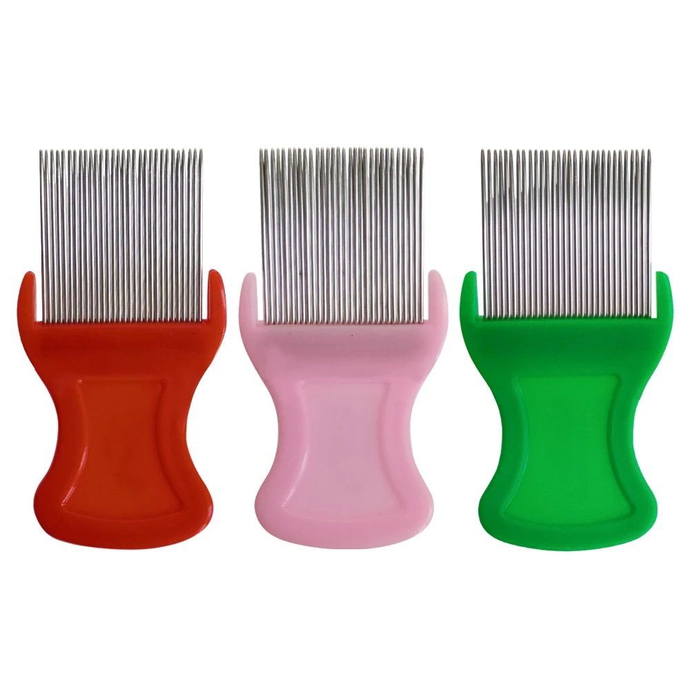 hair tools private label hair aluminum lice customized hot comb brush sandalwood beard combs