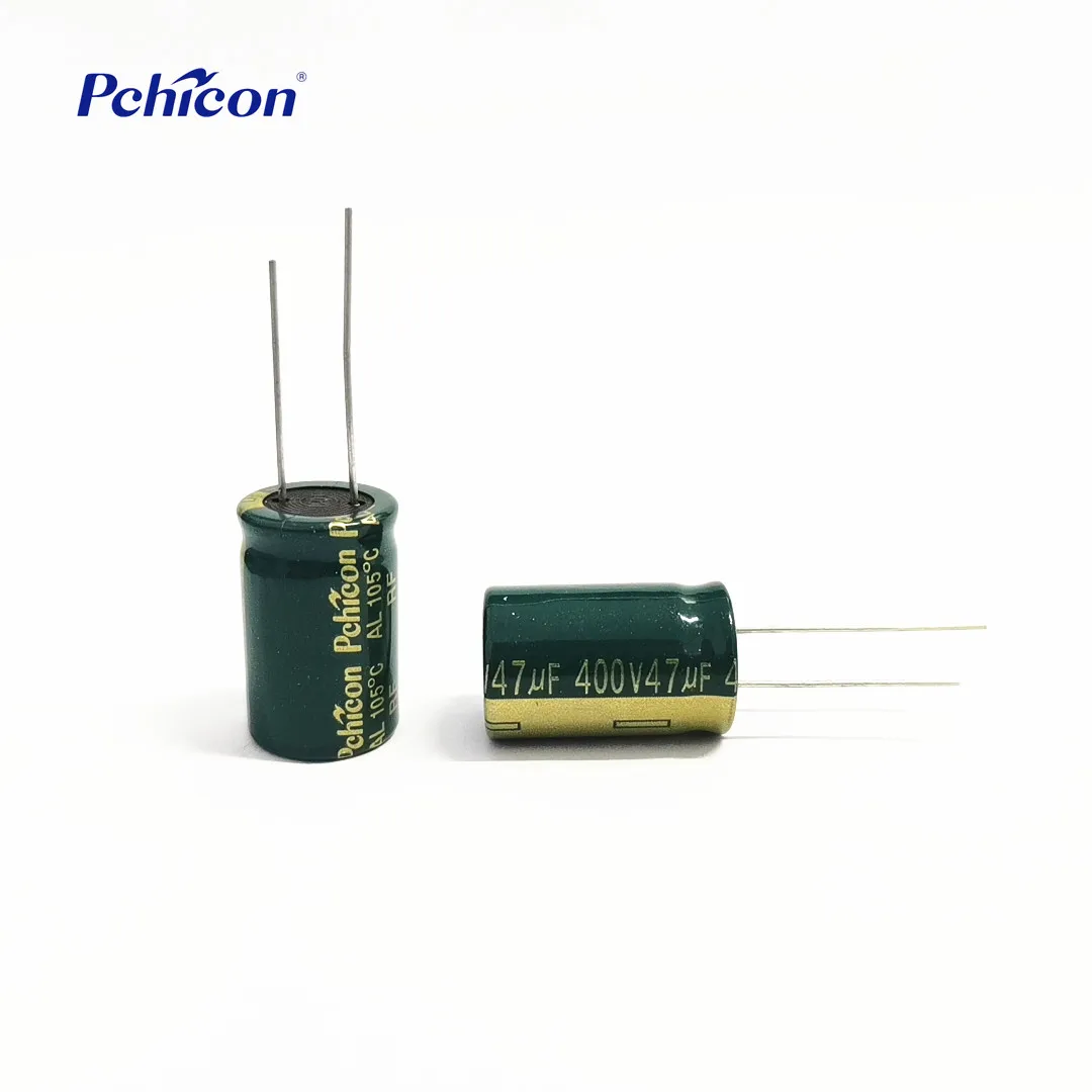 Pchicon 400V47uF 16*20 AL 105C 6000 часов высоковольтный конденсатор для источника питания Elco конденсатор с китайского завода