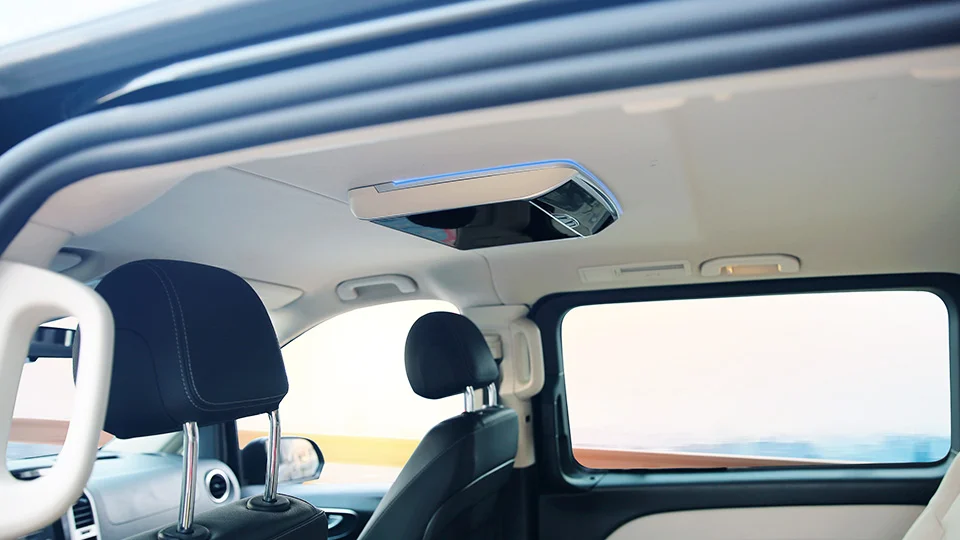 8K HD 13.3inch Android 9.0 system car rear seat entertainment system full screen roof monitor