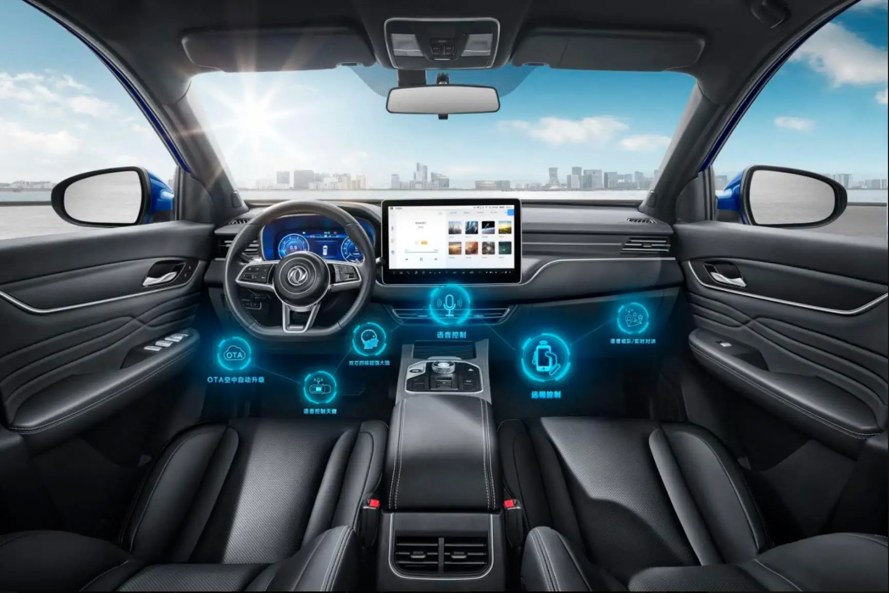 Dongfeng DFSK Fengoredlory 580 Pro 7 satring бензиновый внедорожник для продажи обруч кольцо ювелирные изделия светодиодная камера электрическая кожа турбо Темный