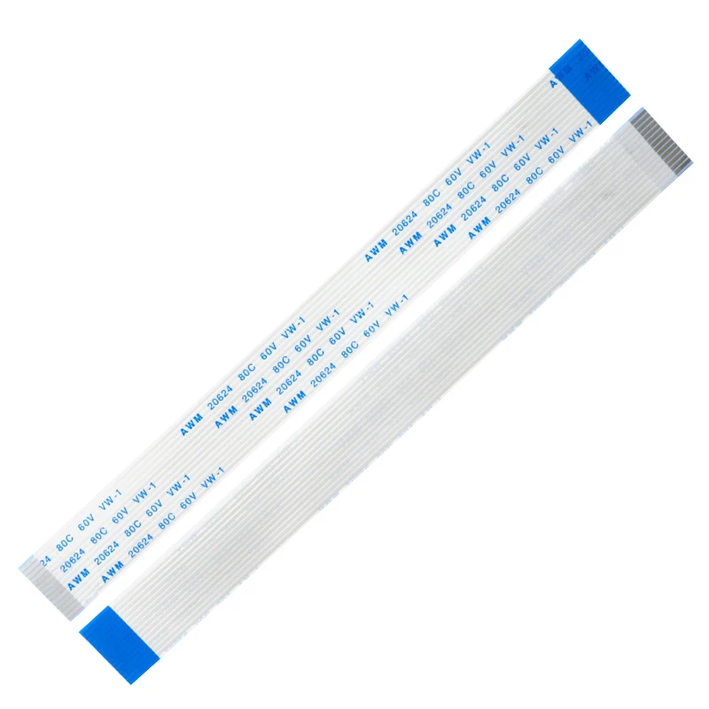  10 Pin FFC FPC Гибкий плоский кабель 1 0 мм AWM 20624 80C 60V VW Тип