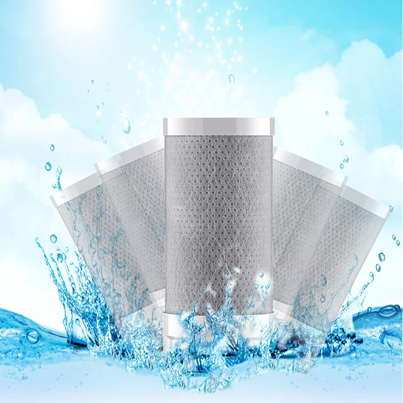 Family Household Portable Kitchen Faucet Water Filter Scale inhibiting filter element