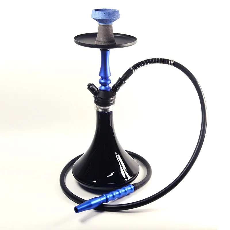 Hot Sale Classics Aluminium Tobacco Arab Ceramics Shisha Hookah Accessories Hookahs With Two Holes