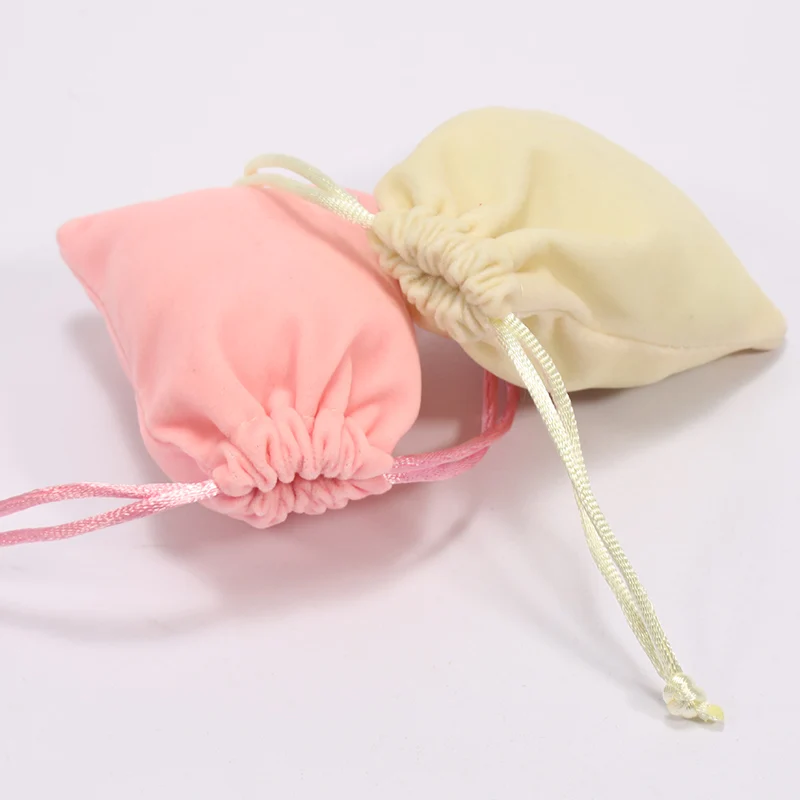 Gift Pouch Packaging Manicure Tools New Pattern Custom Velvet Jewelry Bag Custom Pouches Jewelry