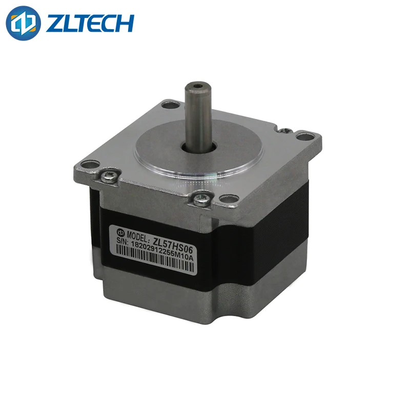 Двухфазный 1,8 градусов Nema 23 57 0.6N.m 2A DC гибридный шаговый двигатель с одним валом CNC для запчастей 3D-принтера REPRAP