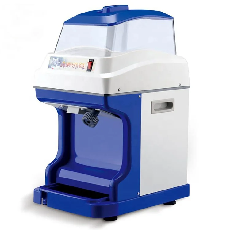 Commercial 110V 220V Snow Cone Blender Ice Crusher Machine Block Ice Shaver Machine
