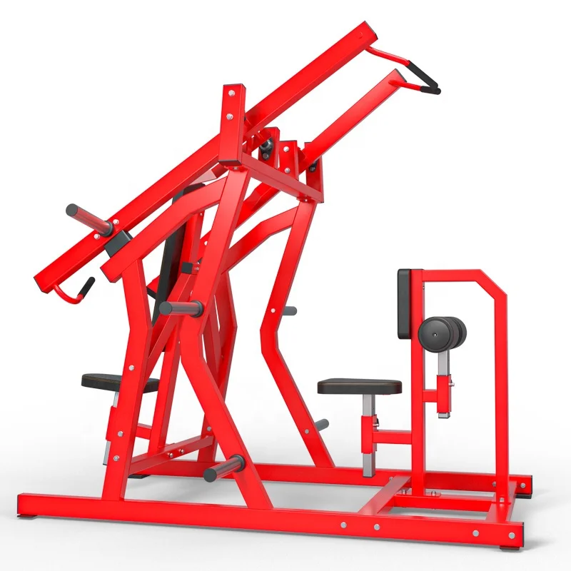 Gym Equipment Weight Machine Plate Loaded Dual Functional Iso-Lateral Chest Back For Sale