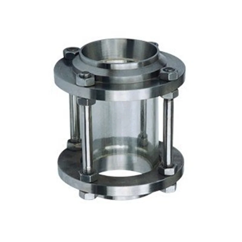 Sight glass flow indicators