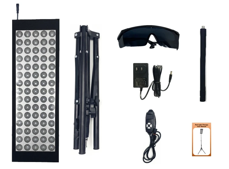 Red Light Therapy Panel for Body 660nm 850nm Infrared Light Therapy Lamp with Stand