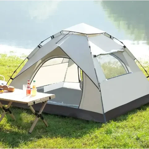 Wholesale Outdoor Wedding Tent Custom Inflatable Waterproof House Oxford Canvas Camping Tent for Picnic and Hiking