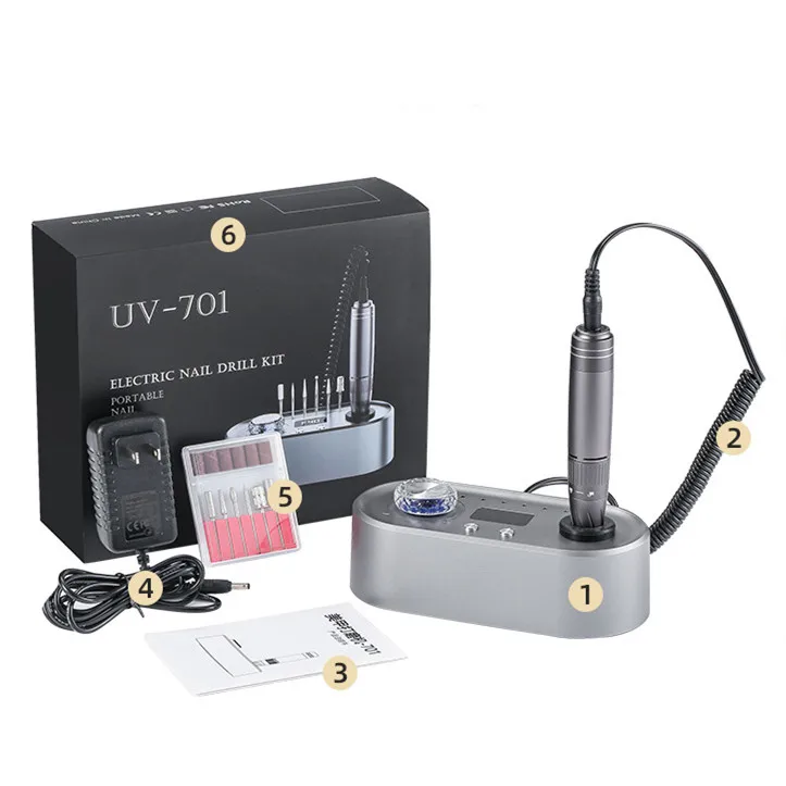 Professional Strong Nail Drill Machine Wholesale Desktop Electric Nail Drill Pink Tool 2023new High Quality 40000RPM 40000 RPM